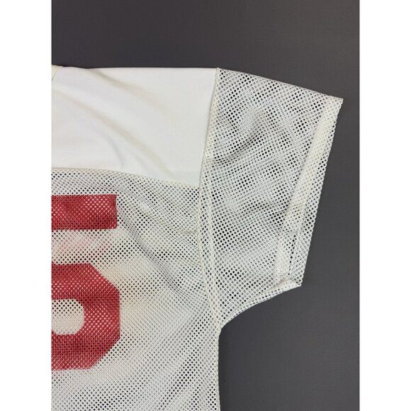 Rare Vintage 80s Russell Ahtletic Warrior Pride Football Jersey USA Made XL #75 - Picture 10 of 12